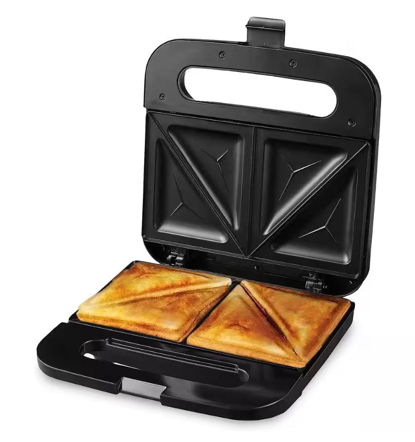 OVENTE 2-Slice Electric Sandwich Maker Non Stick Grill, Black (GPS401B)