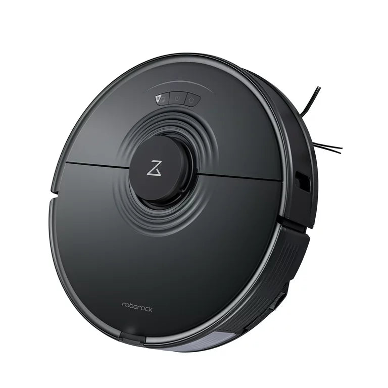ROBOROCK S7-BLK Robot Vacuum with Sonic Mopping, LiDAR Navigation, Bagless, Washable Filter, Multisurface in Black