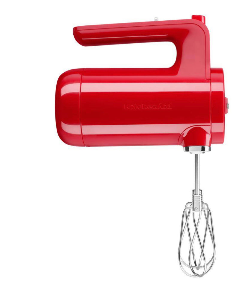 KitchenAid Cordless 7-Speed Passion Red Hand Mixer