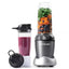 NutriBullet Pro 1000 32 oz. Single Speed Gray Blender with 24 oz. Cup and Lids