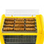 Nostalgia Yellow Hot Dog Roller with 2-Cooking Racks