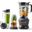 NutriBullet 64 oz. 3-Speed Black Combo Blender with Pulse and Extract