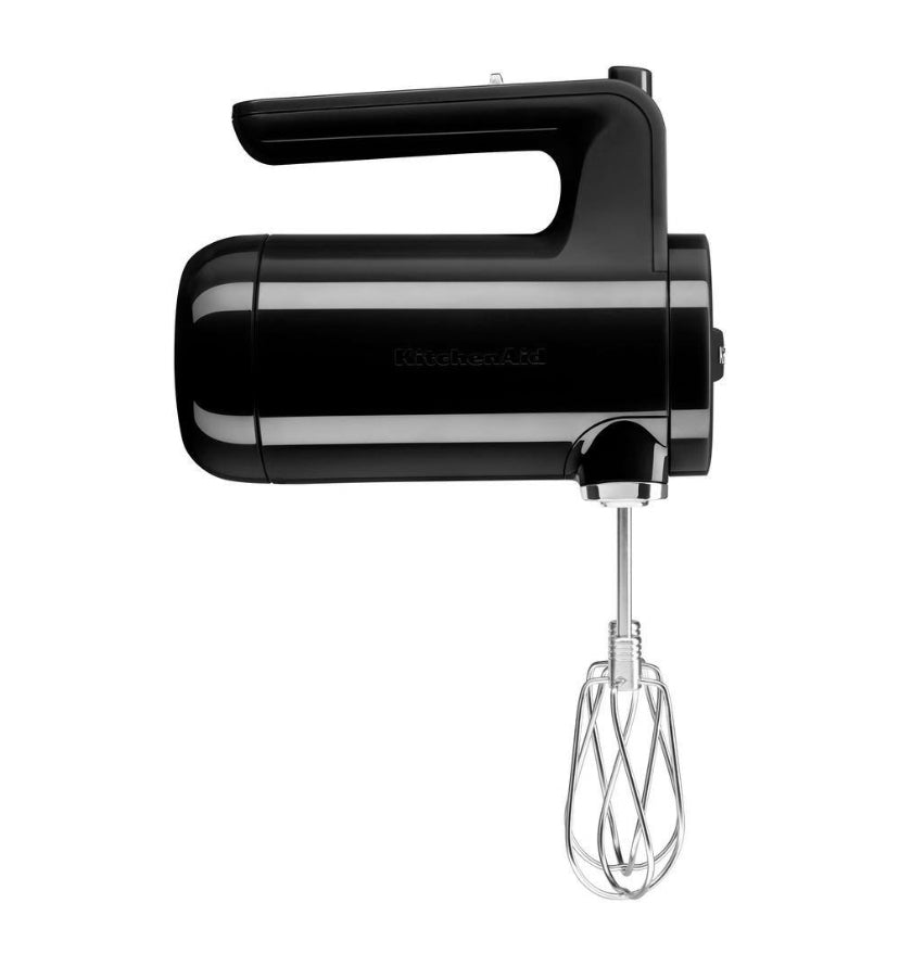 KitchenAid Cordless 7-Speed Onyx Black Hand Mixer