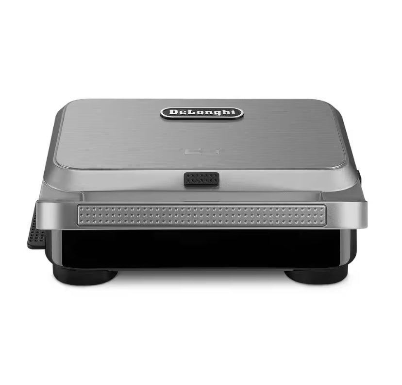 DeLonghi Livenza Compact All Day 50 sq. in. Stainless Steel Indoor Grill