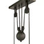 Westinghouse Iron Hill 3-Light Oil Rubbed Bronze Island Pulley Pendant