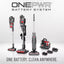 HOOVER ONEPWR Emerge Bagless, Cordless Washable, reusable filter Stick Vacuum for Hardwood Floor and Carpet in Gray
