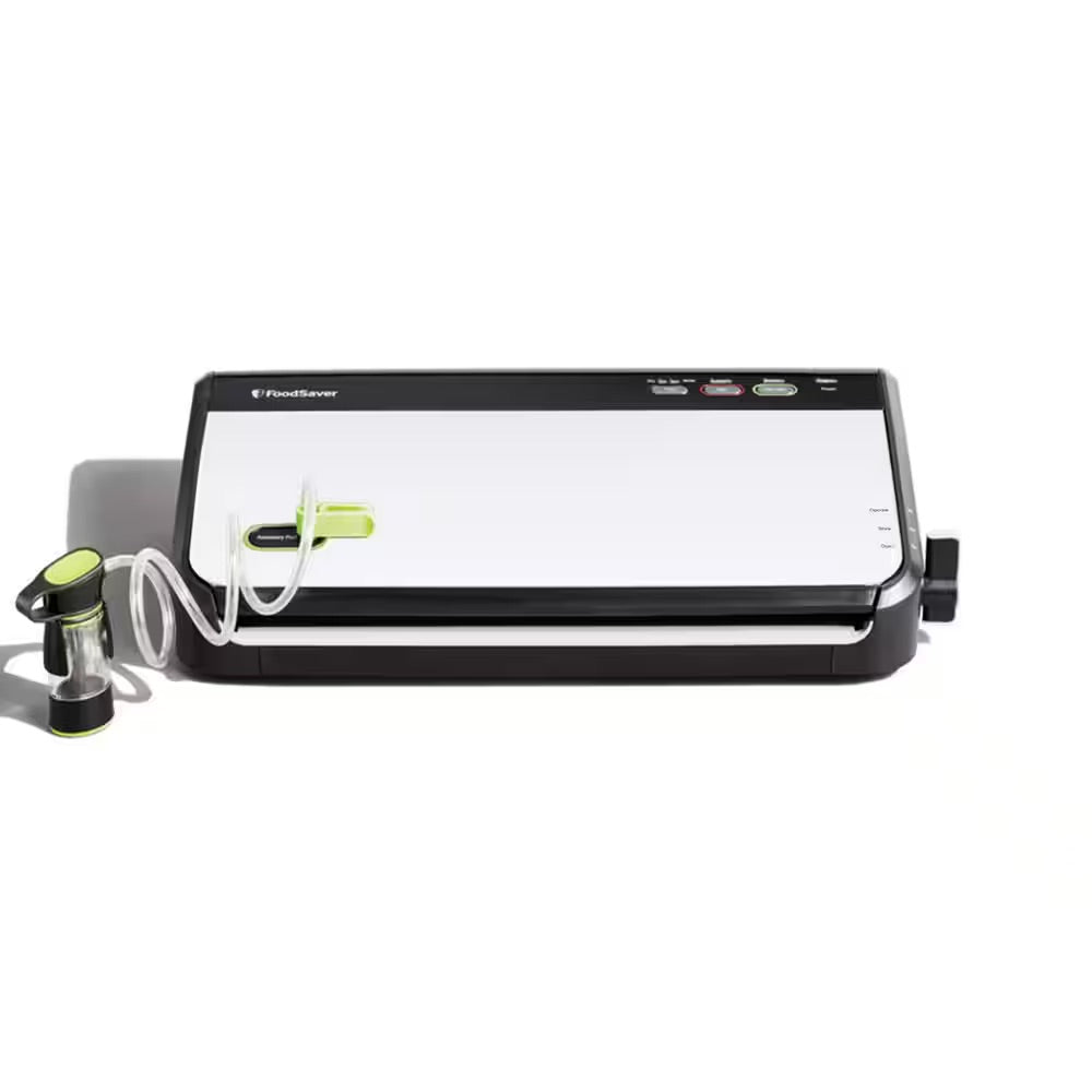 FoodSaver White Food Vacuum Sealer with Bonus Handheld Vacuum Sealer
