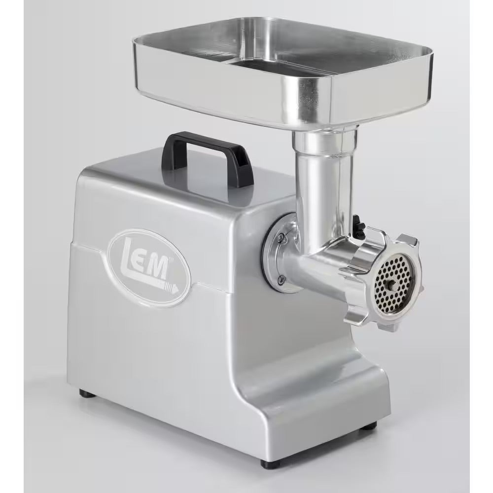 LEM Mighty Bite #8 Electric Meat Grinder with 3 Stuffing Tubes and Meat Stomper