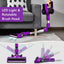Costway Purple Cordless Bagless 3-in-1 Handheld Stick Vacuum Cleaner