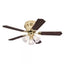 Westinghouse Contempra Trio 42 in. LED Satin Brass Ceiling Fan with Light Kit
