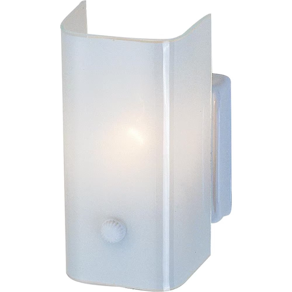 Volume Lighting 1-Light White Interior Wall Sconce