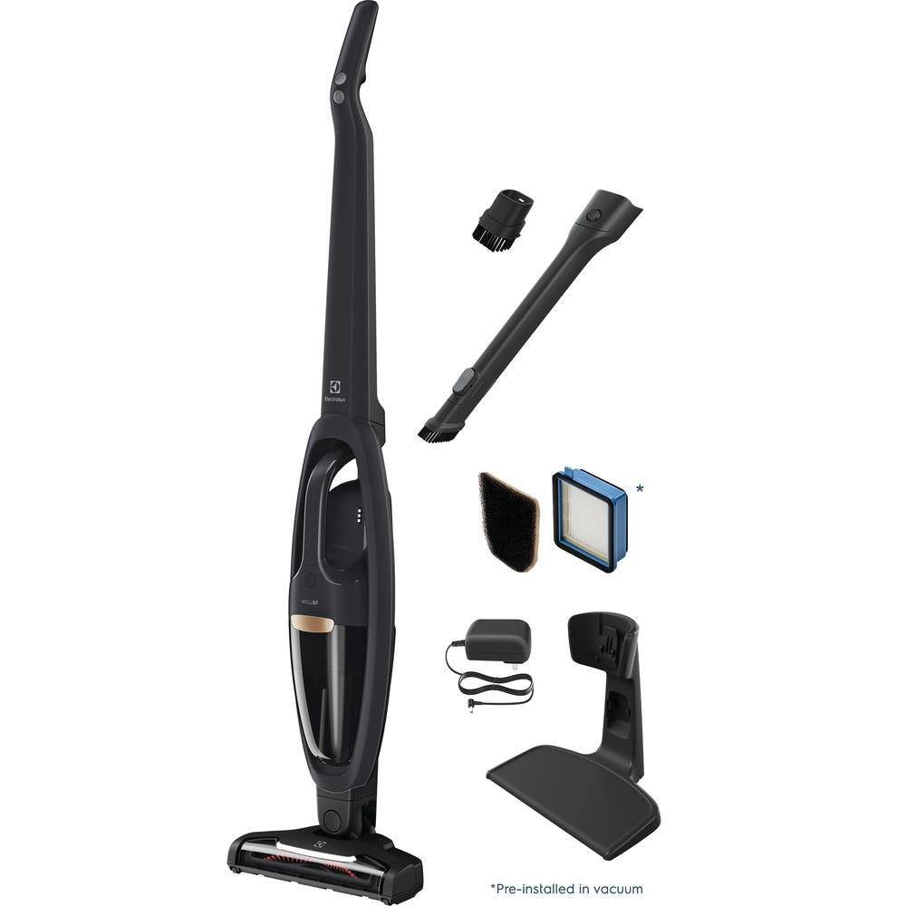 Electrolux Well Q7 Bagless Cordless Multi Surface in Granite Grey Stick Vacuum with 5-Step Filtration