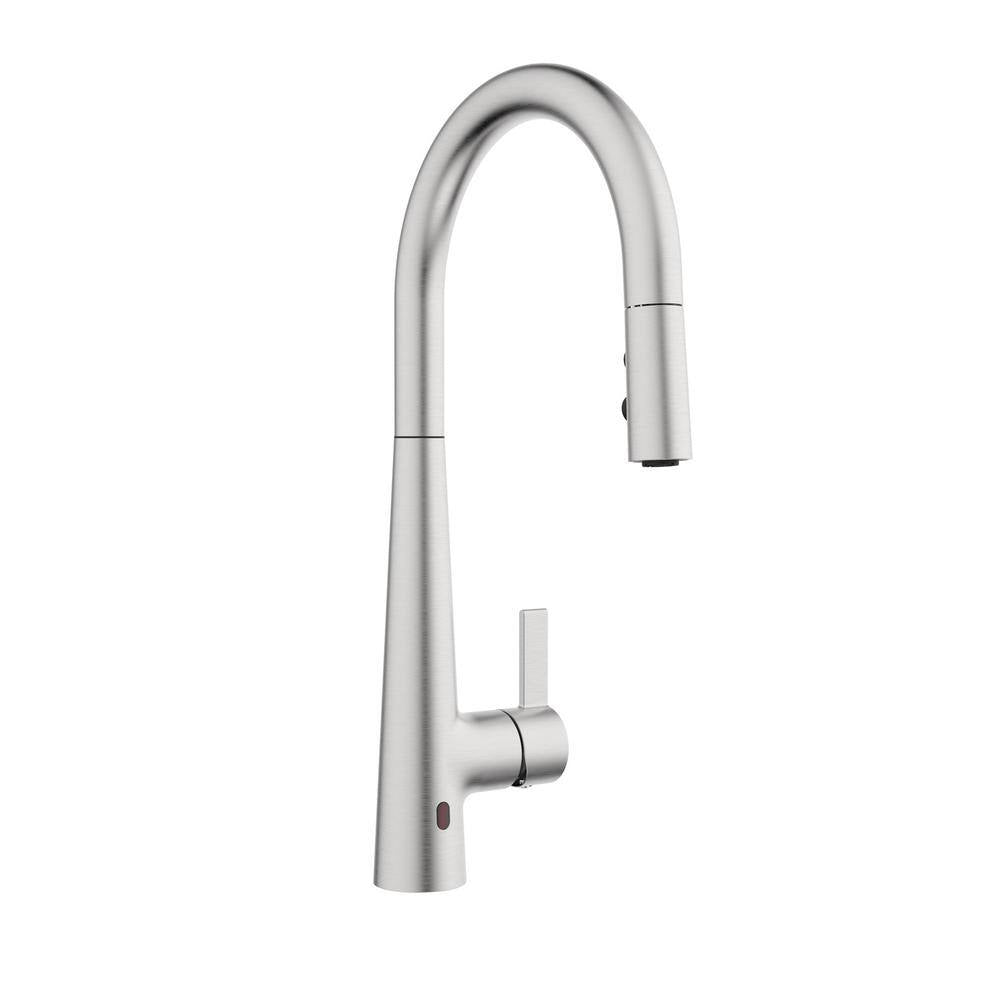 KEENEY Belanger Touchless Single Handle Pull-Down Kitchen Faucet with Magik Technology in Stainless Steel