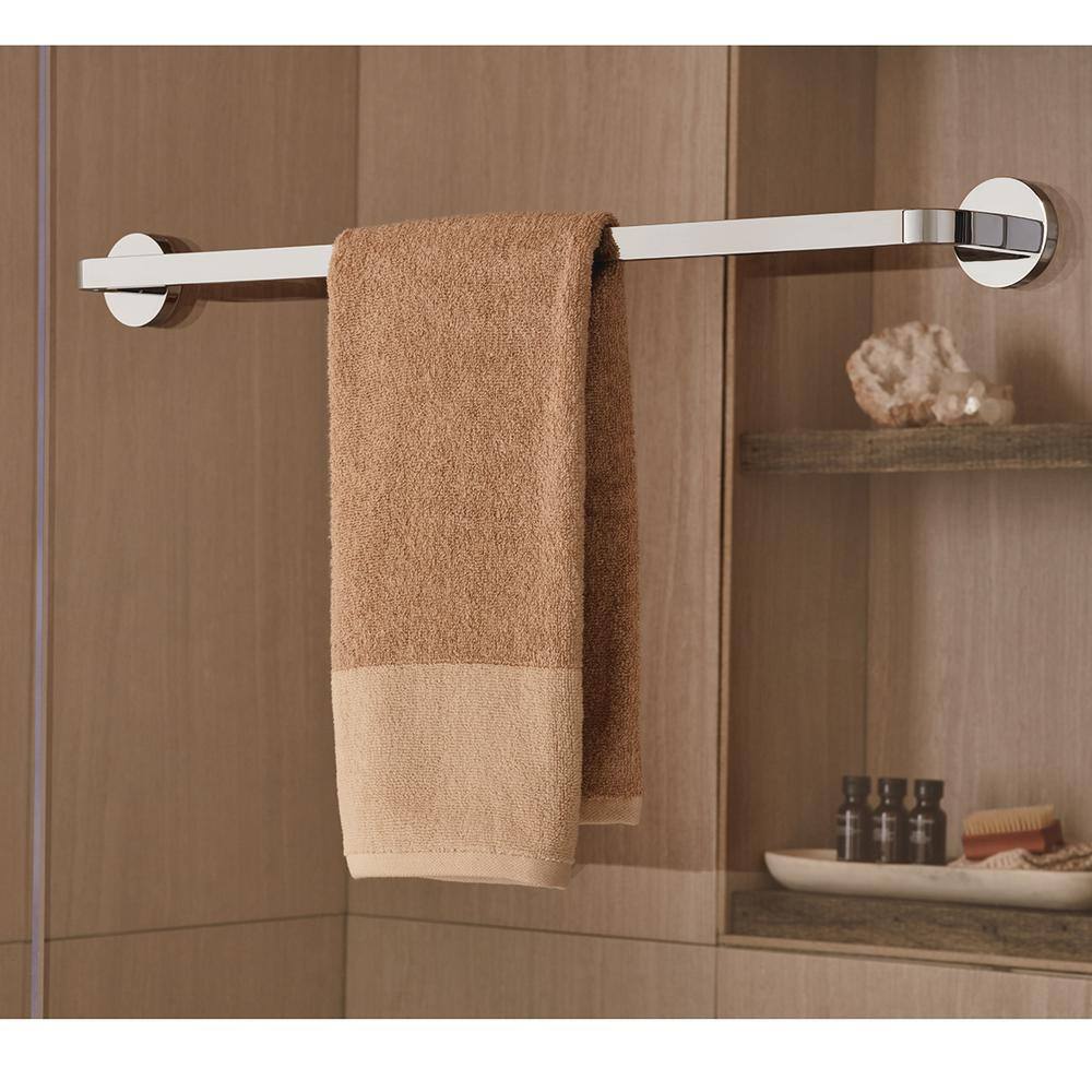 Speakman Vector 24 in. Back-to-Back Shower Door Towel Bar in Polished Chrome