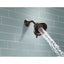 Delta Victorian 3-Spray Patterns 2.50 GPM 5.71 in. Wall Mount Fixed Shower Head in Venetian Bronze