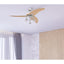 Westinghouse Elite 48 in. Dimmable LED Brushed Nickel Ceiling Fan with Light Kit