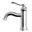 KEENEY Belanger Single Hole 1-Handle Bathroom Faucet with Drain Assembly in Polished Chrome