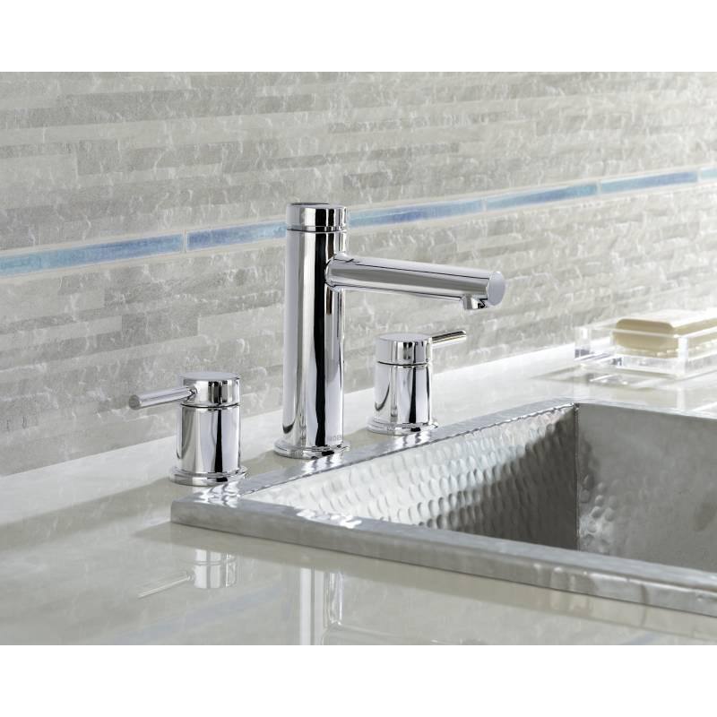 MOEN Align 8 in. Widespread 2-Handle Bathroom Faucet Trim Kit in Chrome (Valve Not Included)