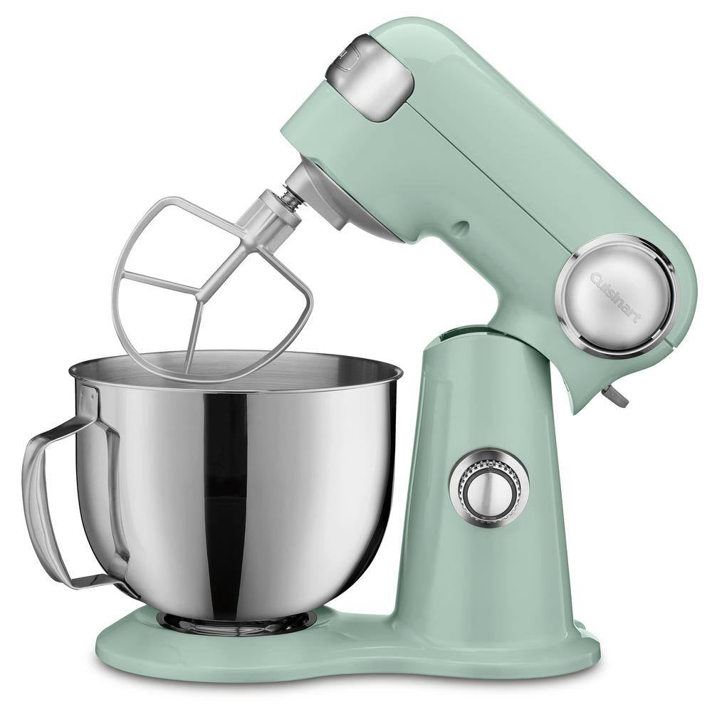Cuisinart Precision Master 5.5 Qt. 12-Speed Agave Green Stand Mixer with Attachments