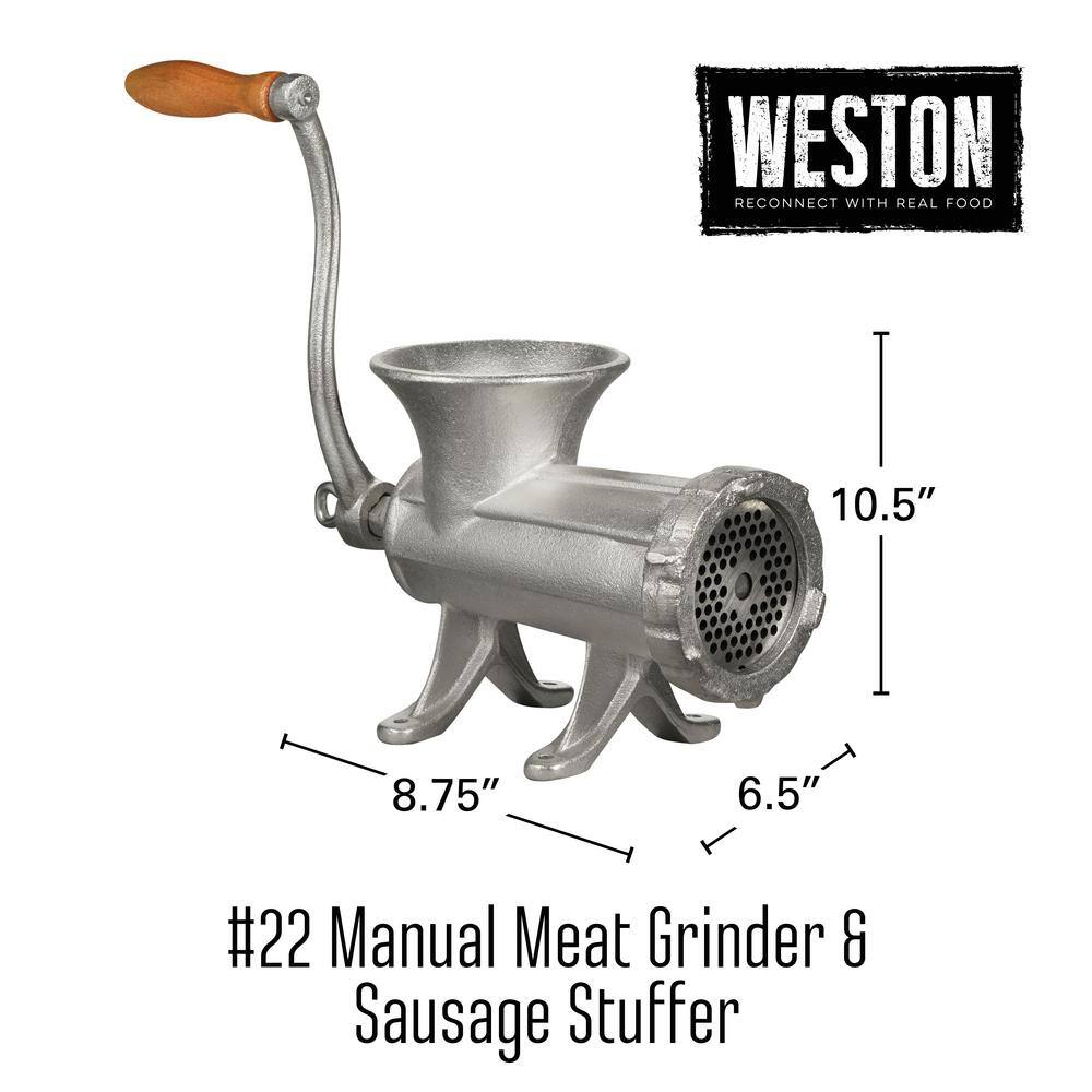Weston Deluxe Meat Grinder