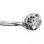 PULSE Showerspas 6-spray 7 in. Dual Shower Head and Handheld Shower Head with Low Flow in Chrome