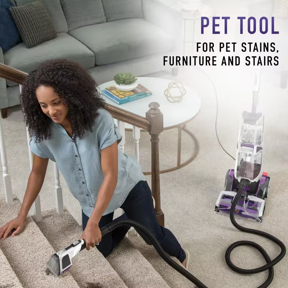 HOOVER SmartWash Pet Complete Automatic Carpet Cleaner Machine with Removeable Stain Pretreat Wand