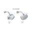 KOHLER Purist 3-Spray Patterns with 1.75 GPM 5.5 in. Single Wall Mount Fixed Shower Head in Polished Chrome