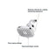 KOHLER Aquifer 3-Spray Pattern 1.75 GPM 8.8625 in. Wall-Mount Fixed Shower Head with Filtration System in Polished Chrome