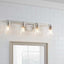 Home Decorators Collection Westbrook 30.5 in. 4-Light Brushed Nickel Modern Bathroom Vanity Light