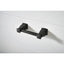 MOEN Hensley Pivoting Double Post Toilet Paper Holder with Press and Mark in Matte Black