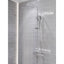 ANZZI Downpour 5-Spray Patterns with 9.5 in. Wall Mount Rainfall Dual Shower Head in Polished Chrome