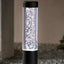 Hampton Bay Andalusia Low Voltage Black 40 Lumens Color Changing Integrated LED Bollard Light with Remote