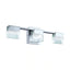 Eglo Vicino 21.25 in. 3-Light Chrome LED Vanity Light