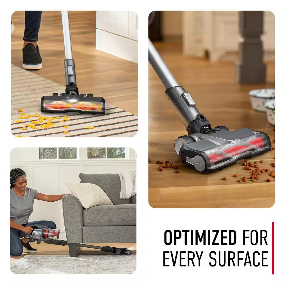 HOOVER ONEPWR Emerge Bagless, Cordless Washable, reusable filter Stick Vacuum for Hardwood Floor and Carpet in Gray