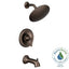 MOEN Brantford Posi-Temp Rain Shower Single-Handle Tub and Shower Faucet Trim Kit in Oil Rubbed Bronze (Valve Not Included)