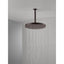 Delta 1-Spray Patterns 1.75 GPM 12 in. Wall Mount Fixed Shower Head with H2Okinetic in Venetian Bronze