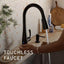 MOEN Arbor Touchless Single-Handle Pull-Down Sprayer Kitchen Faucet with MotionSense Wave in Oil rubbed Bronze