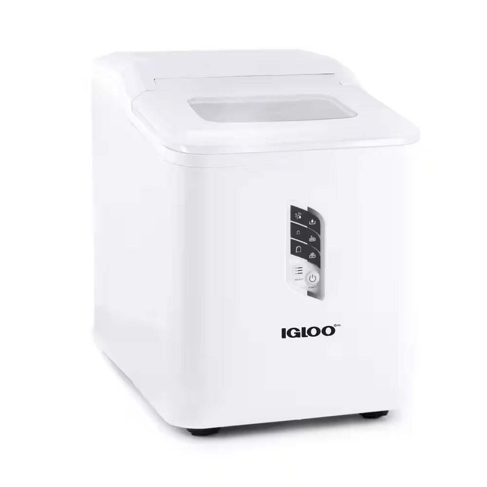 IGLOO 26 lb. Portable Ice Maker in White
