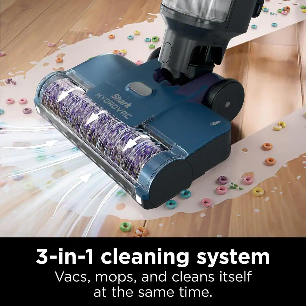 Shark HydroVac XL 3-in-1 bagless corded stick vacuum, mop and self-cleaning system for hard floors and area rugs WD101