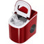 Costway 14 in. 26 lbs. Portable Compact Electric Ice Maker Machine Mini Cube in Red