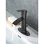 Garrick Single Hole Single Handle Bathroom Faucet in Matte Black