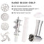 dubbin 300/600W efficient light-weight Electric Meat Grinder, Stainless steel mincer in silver
