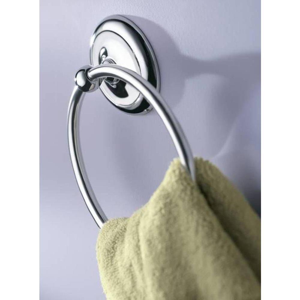 MOEN Yorkshire Towel Ring in Chrome