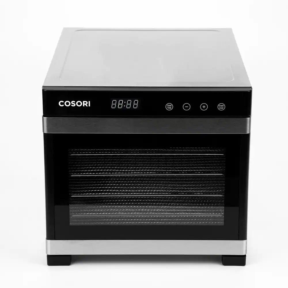Cosori 6 Trays Premium Stainless Steel Food Dehydrator with Mesh Screen and Fruit Roll Sheet