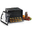 Excalibur 9-Tray Electric Food Dehydrator with Clear Door Adjustable Temperature Settings and 26-Hour Timer