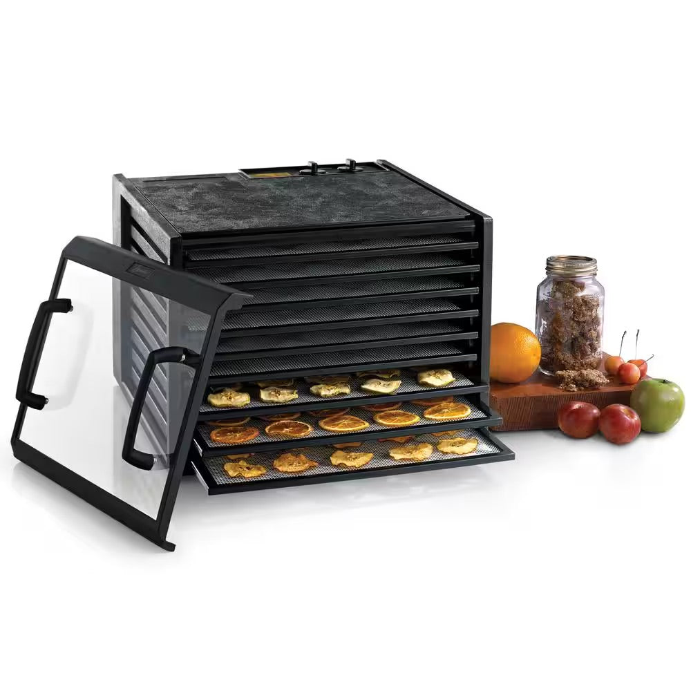 Excalibur 9-Tray Electric Food Dehydrator with Clear Door Adjustable Temperature Settings and 26-Hour Timer