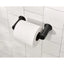 MOEN Genta 3-Piece Bath Hardware Set with 24 in. Towel Bar, Paper Holder and Towel Ring in Matte Black