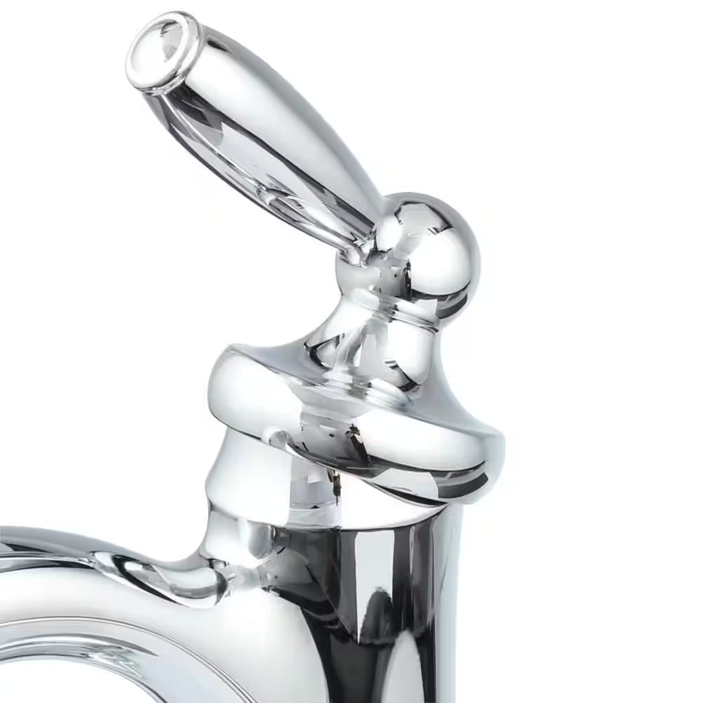 MOEN Brantford Single Hole Single-Handle High-Arc Bathroom Faucet in Chrome (Model: 66600)