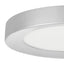 Home Decorators Collection Calloway 13 in. Polished Nickel Integrated LED 5CCT Flush Mount