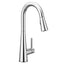 MOEN Sleek Single-Handle Pull-Down Sprayer Kitchen Faucet with Reflex and Power Clean in Chrome